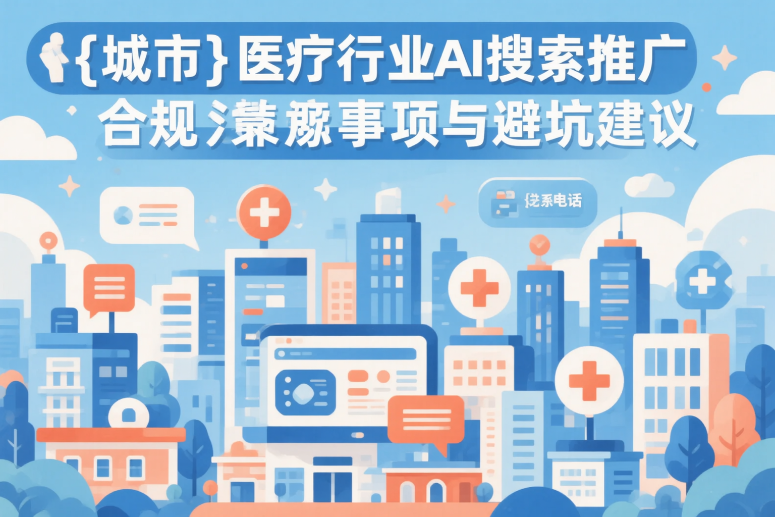 衡水医疗行业AI搜索推广合规注意事项与避坑建议