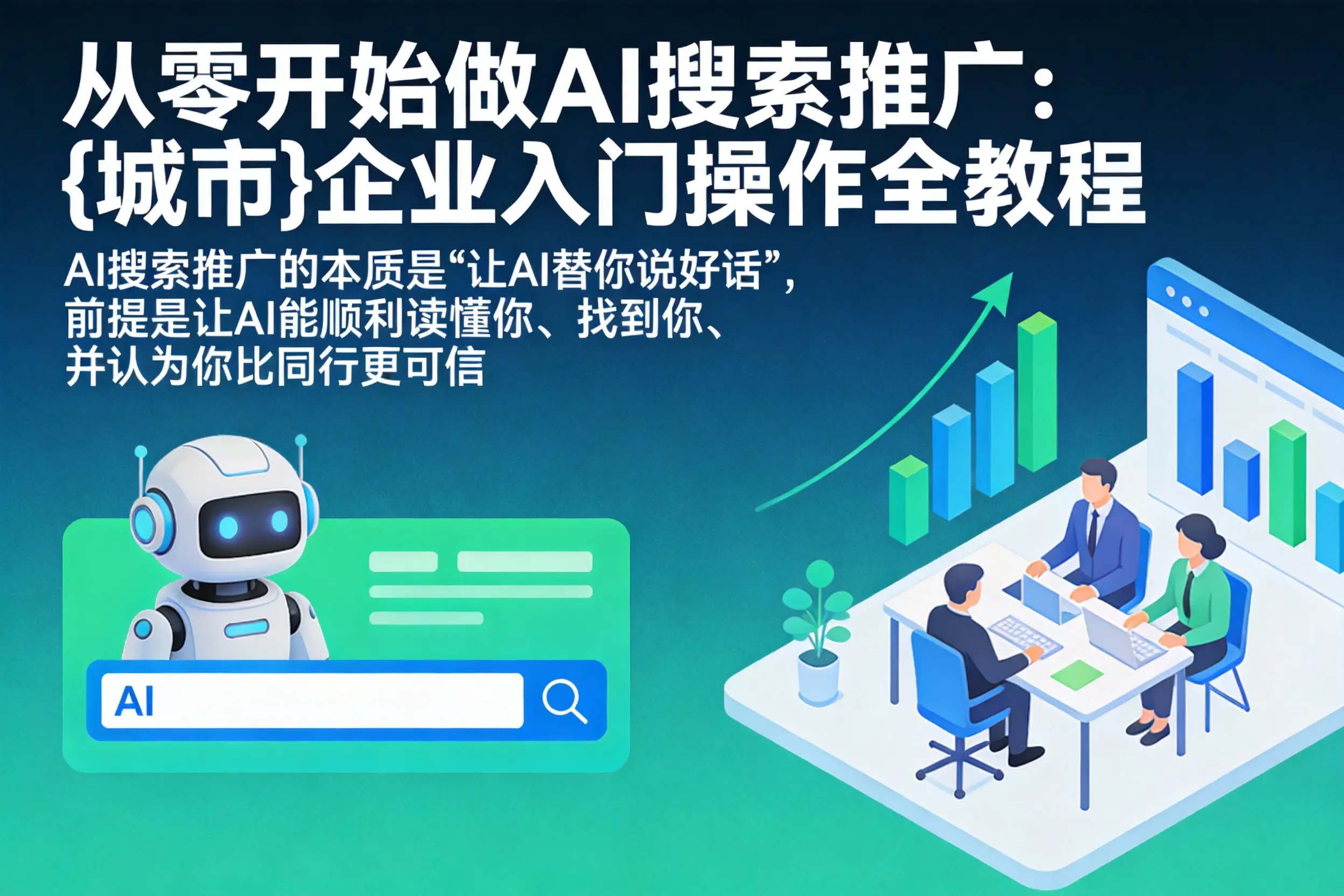从零开始做AI搜索推广：衡水企业入门操作全教程