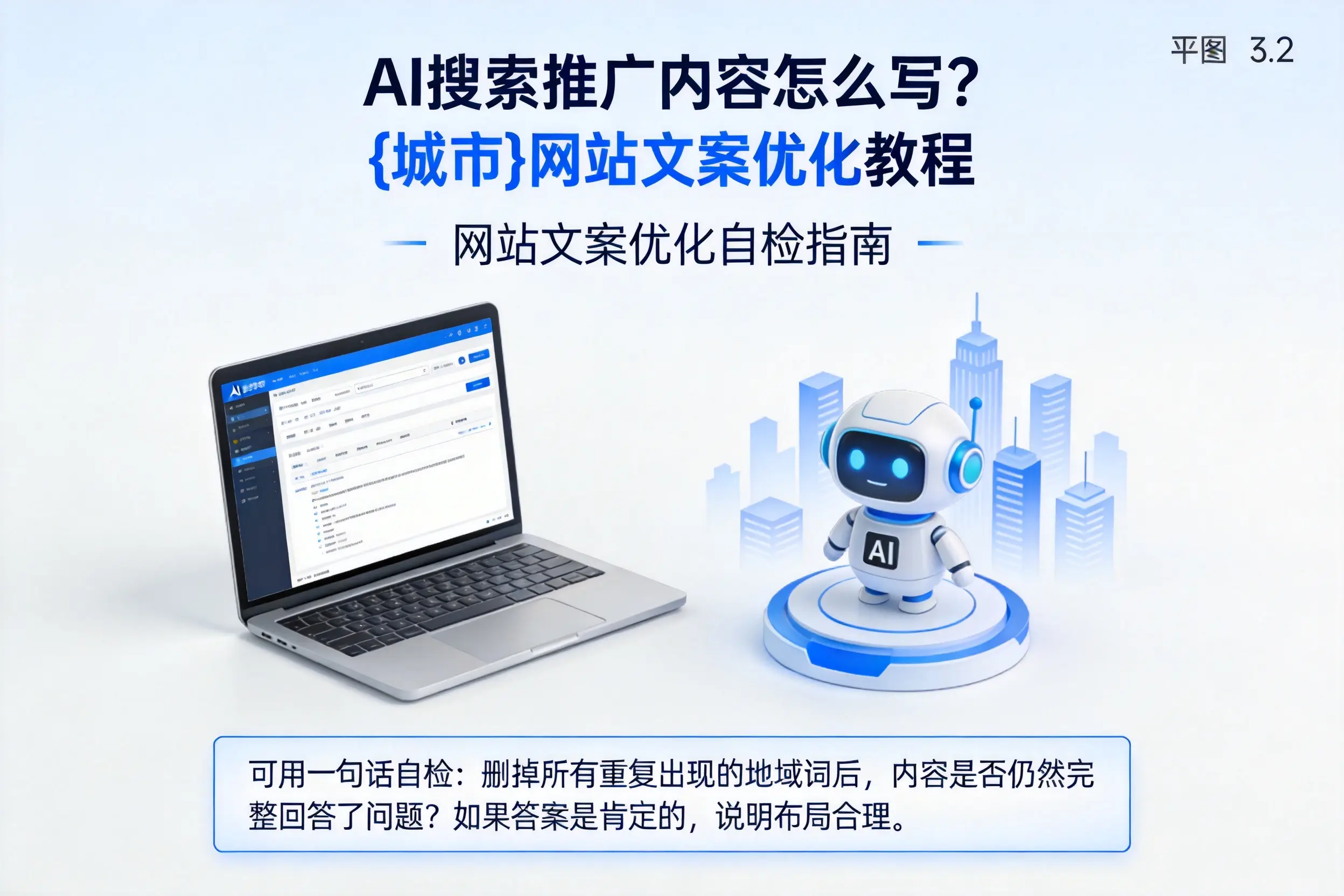 AI搜索推广内容怎么写？衡水网站文案优化教程