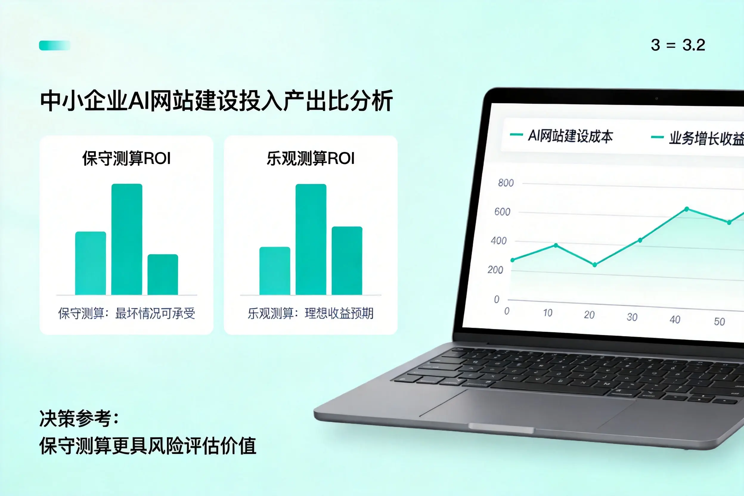 衡水中小企业AI网站建设投入产出比怎么算？先看这份分析