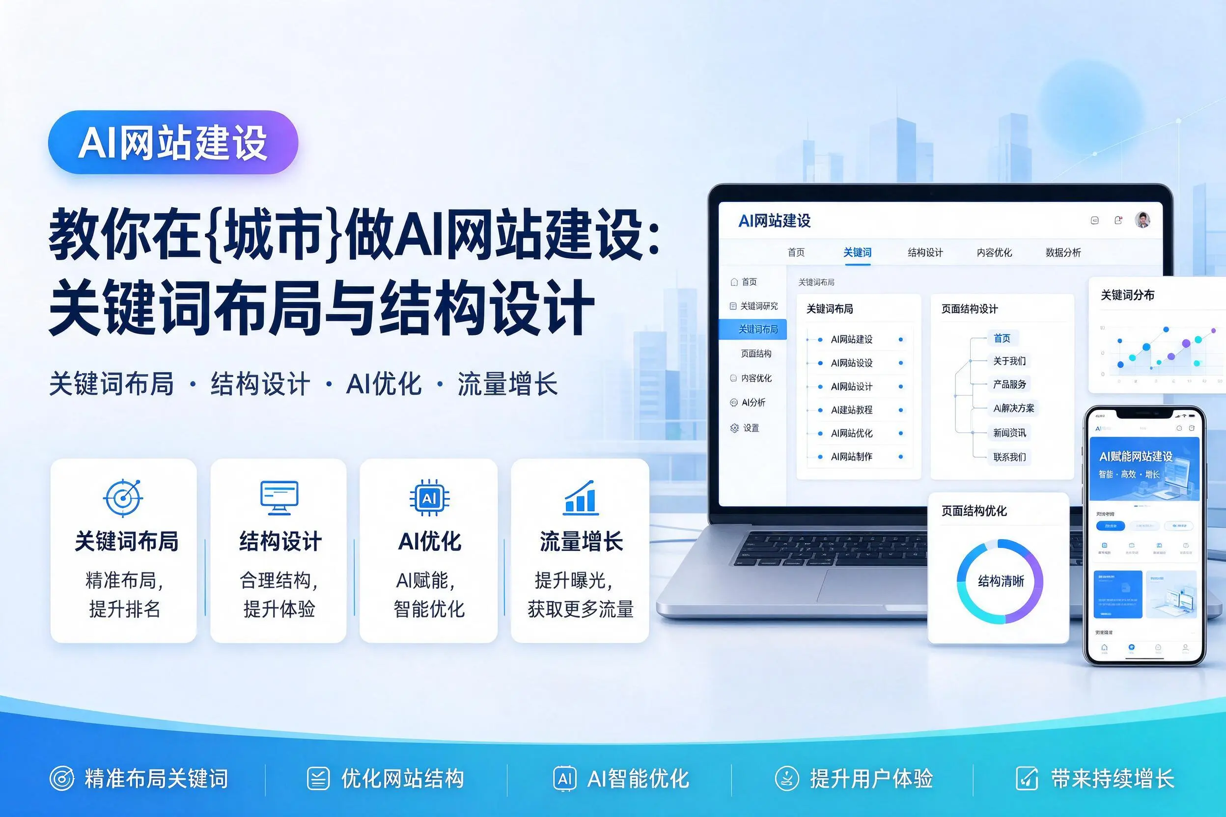 教你在衡水做AI网站建设：关键词布局与结构设计