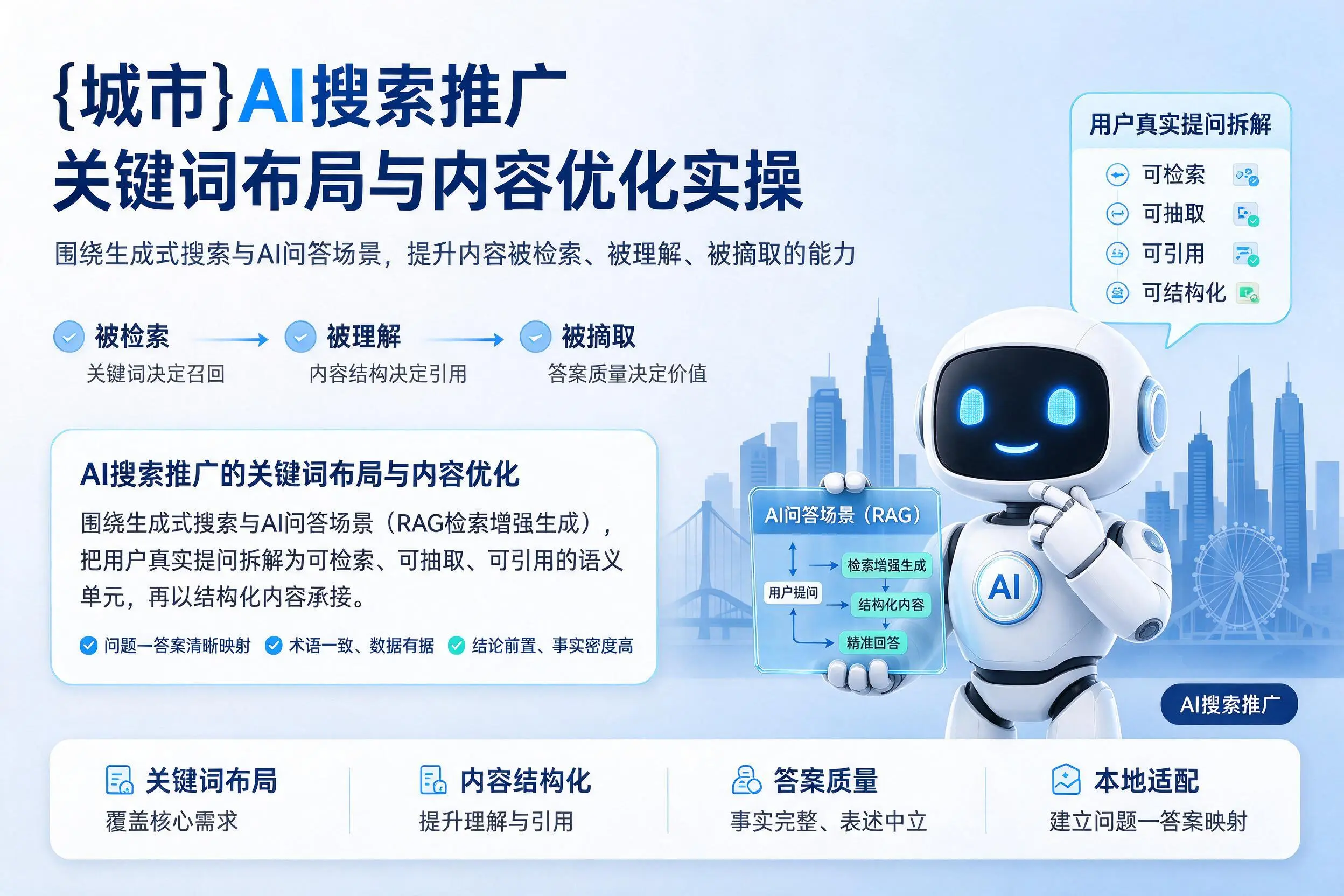 衡水AI搜索推广关键词布局与内容优化实操